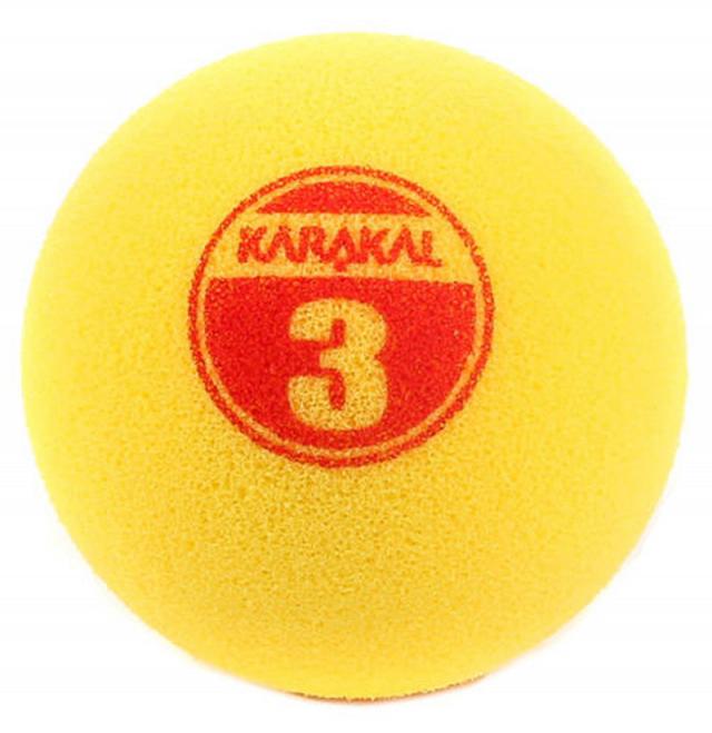 Karakal Mini Yellow Foam Ball